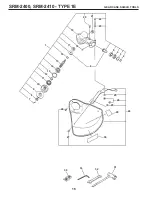 Предварительный просмотр 16 страницы Echo SRM-2400 TYPE 1E - PARTS CATALOG SERIAL NUMBER... Parts Catalog