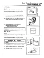 Preview for 27 page of Echo SRM-2400 Operator'S Manual