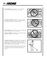 Preview for 12 page of Echo SRM-260 - 01-07 Operator'S Manual