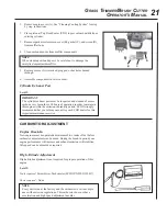 Preview for 21 page of Echo SRM-260 - 01-07 Operator'S Manual