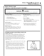 Preview for 5 page of Echo SRM-260 - 11-03 Operator'S Manual