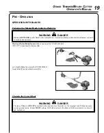 Предварительный просмотр 19 страницы Echo SRM-260 - 12-00 Operator'S Manual