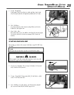 Предварительный просмотр 25 страницы Echo SRM-260 - 12-00 Operator'S Manual