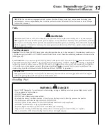 Preview for 13 page of Echo SRM-260 - 12-06 Operator'S Manual