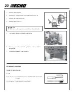 Preview for 20 page of Echo SRM-260 - 12-06 Operator'S Manual