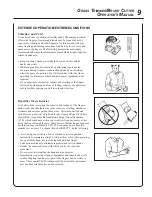 Предварительный просмотр 9 страницы Echo SRM - 2601 Operator'S Manual