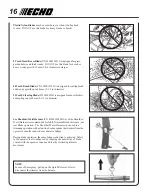 Preview for 16 page of Echo SRM-260U Operator'S Manual