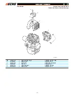 Предварительный просмотр 4 страницы Echo SRM-261T Parts Catalog