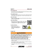 Предварительный просмотр 12 страницы Echo SRM-2620U Operator'S Manual