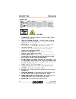 Preview for 16 page of Echo SRM-2620U Operator'S Manual