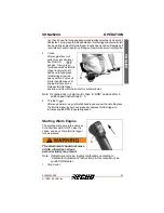 Предварительный просмотр 31 страницы Echo SRM-2620U Operator'S Manual