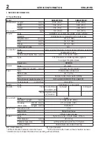 Preview for 2 page of Echo SRM-2655SI Serivce Data