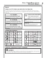 Preview for 3 page of Echo SRM-265T Operator'S Manual