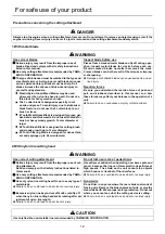 Предварительный просмотр 14 страницы Echo SRM-265TES Operator'S Manual