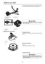 Preview for 20 page of Echo SRM-265TES Operator'S Manual