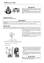 Preview for 22 page of Echo SRM-265TES Operator'S Manual