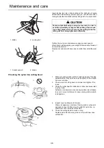 Предварительный просмотр 38 страницы Echo SRM-265TES Operator'S Manual