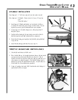 Preview for 13 page of Echo SRM - 265U Operator'S Manual