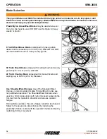 Предварительный просмотр 16 страницы Echo SRM-266/S Operator'S Manual