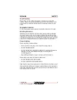 Preview for 9 page of Echo SRM-266 Operator'S Manual