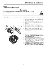 Предварительный просмотр 29 страницы Echo SRM-267 Operator'S Manual