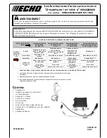 Preview for 11 page of Echo SRM-280 Installation Instructions Manual