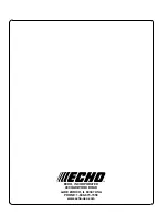 Preview for 16 page of Echo SRM-280 Installation Instructions Manual