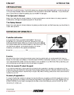 Preview for 3 page of Echo SRM-280T Operator'S Manual