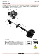 Предварительный просмотр 10 страницы Echo SRM-280T Operator'S Manual