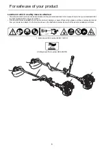 Предварительный просмотр 8 страницы Echo SRM-300TES Operator'S Manual