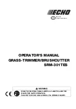 Preview for 3 page of Echo SRM-301TES Operator'S Manual