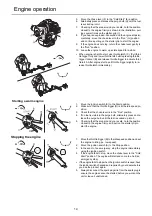 Предварительный просмотр 16 страницы Echo SRM-301TES Operator'S Manual