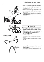 Предварительный просмотр 25 страницы Echo SRM-301TES Operator'S Manual