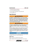 Preview for 30 page of Echo SRM-3020 Operator'S Manual