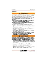 Preview for 12 page of Echo SRM-3020U Operator'S Manual