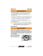 Предварительный просмотр 24 страницы Echo SRM-3020U Operator'S Manual