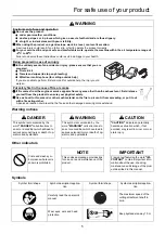 Preview for 7 page of Echo SRM-3021TES Operator'S Manual