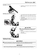 Preview for 13 page of Echo SRM-3021TES Operator'S Manual