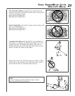 Preview for 21 page of Echo SRM-3100 Series Operator'S Manual