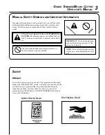 Preview for 3 page of Echo SRM-310S Operator'S Manual