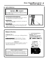 Предварительный просмотр 7 страницы Echo SRM - 311 Operator'S Manual