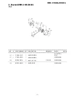 Предварительный просмотр 8 страницы Echo SRM-3155(SI) Parts Catalog