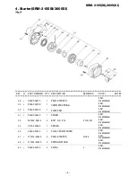 Предварительный просмотр 10 страницы Echo SRM-3155(SI) Parts Catalog