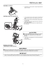 Предварительный просмотр 13 страницы Echo SRM-3610T Operator'S Manual