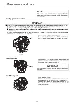 Предварительный просмотр 24 страницы Echo SRM-3610T Operator'S Manual