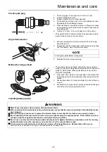 Предварительный просмотр 25 страницы Echo SRM-3610T Operator'S Manual