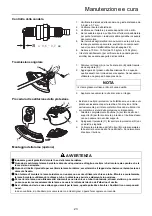 Preview for 121 page of Echo SRM-3610T Operator'S Manual