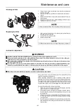 Preview for 23 page of Echo SRM-3611T Operator'S Manual