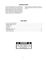 Preview for 2 page of Echo SRM-3800 TYPE 1-E Operator'S Manual