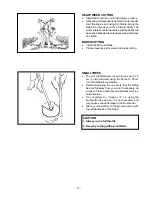 Preview for 16 page of Echo SRM-3800 TYPE1-E Operator'S Manual